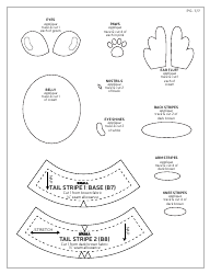 Teto Plush Sewing Pattern Template, Page 27