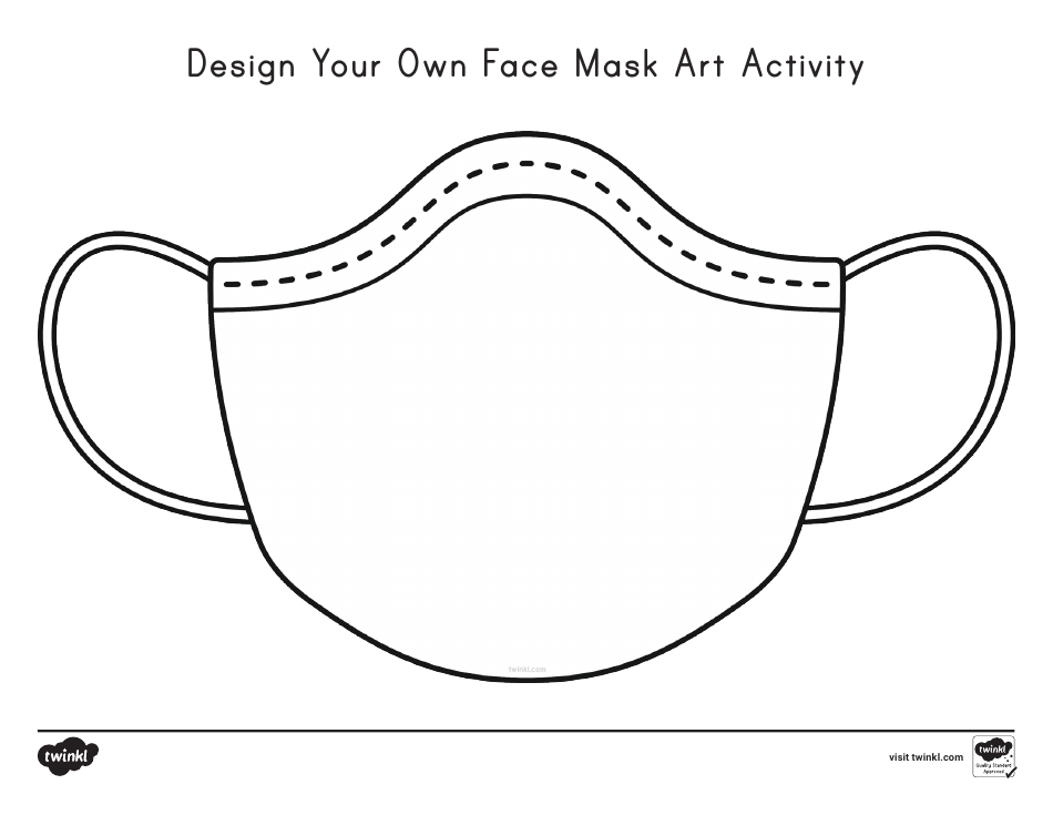 Face Mask Design Template, Page 1