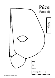 Puca Halloween Mask Template, Page 6