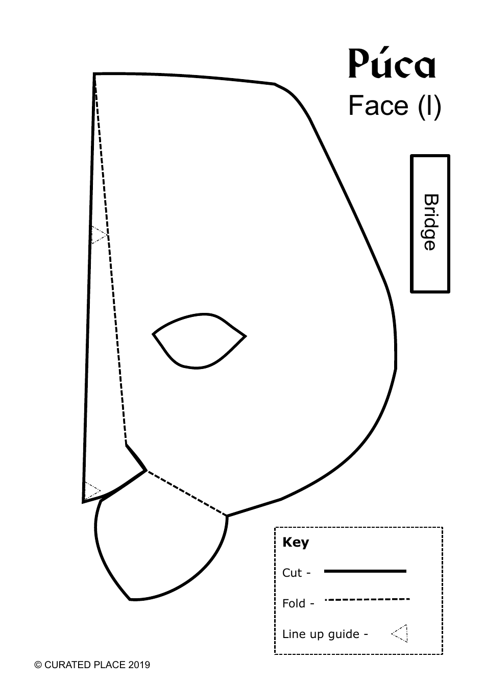 Puca Halloween Mask Template, Page 6