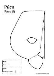 Puca Halloween Mask Template, Page 7