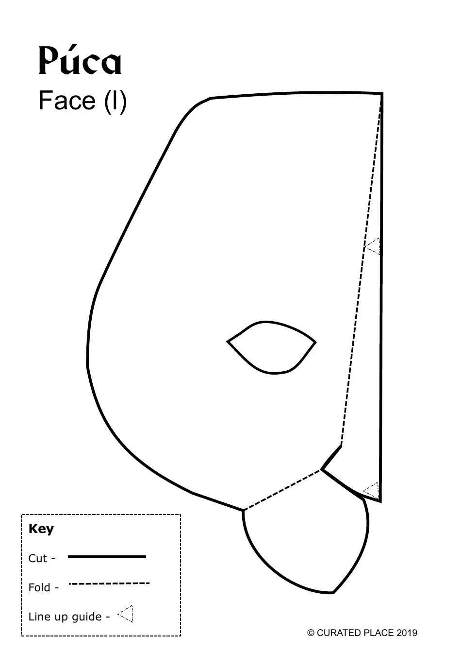 Puca Halloween Mask Template, Page 7