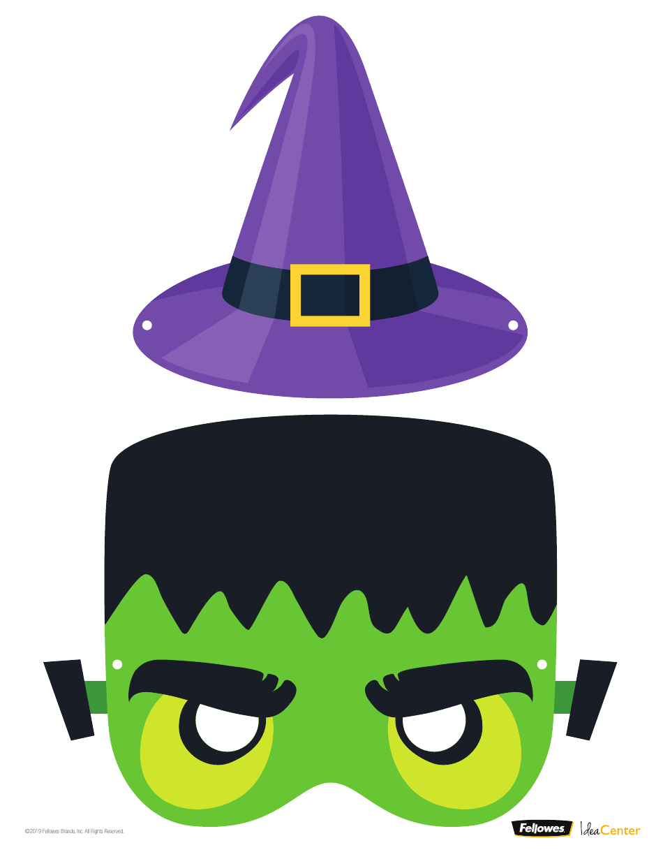 Halloween Photo Booth Prop Templates, Page 3