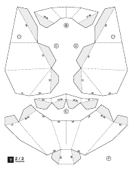 Guy Fawkes Mask Template - Paperjutsu, Page 6