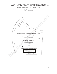 Non-pocket Face Mask Templates, Page 7