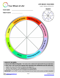 Wheel of Life Coaching Tool - Leah E. Mcgraw