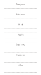 Wheel of Life Balance Self-care Worksheet, Page 5