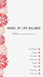 Document preview: Wheel of Life Balance Self-care Worksheet