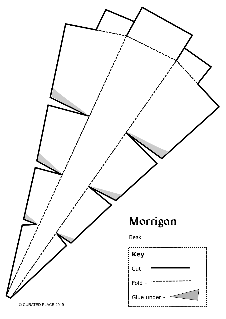 The Morrigan Face Mask Template, Page 7