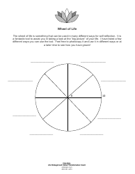 Document preview: Wheel of Life Self-coaching Template