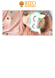 Unicorn Sleeping Mask Crochet Pattern, Page 14