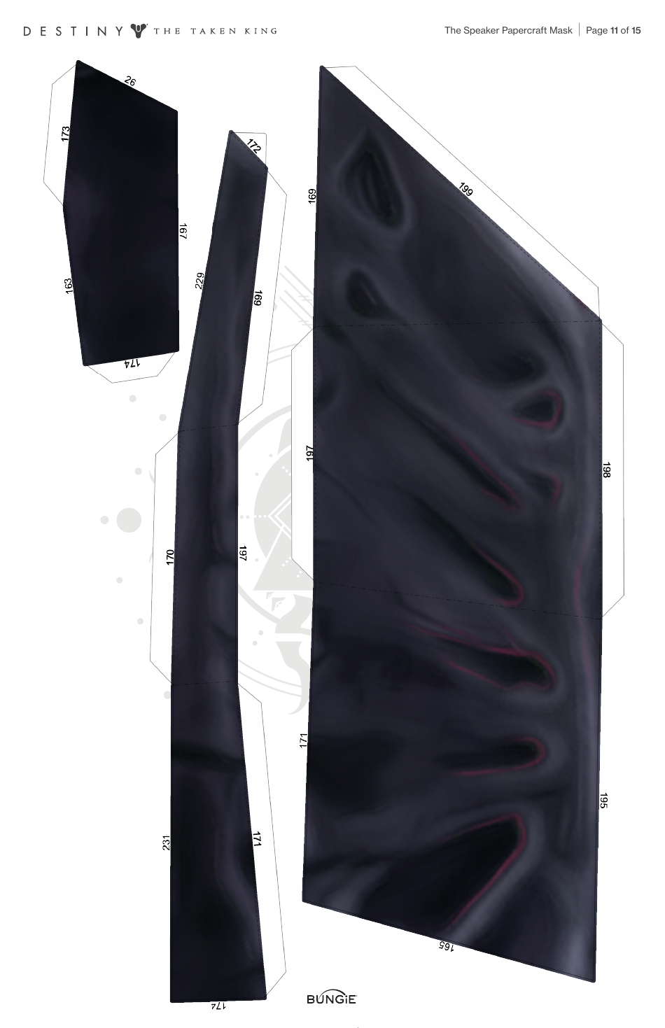 Destiny Oryx Mask Template, Page 12