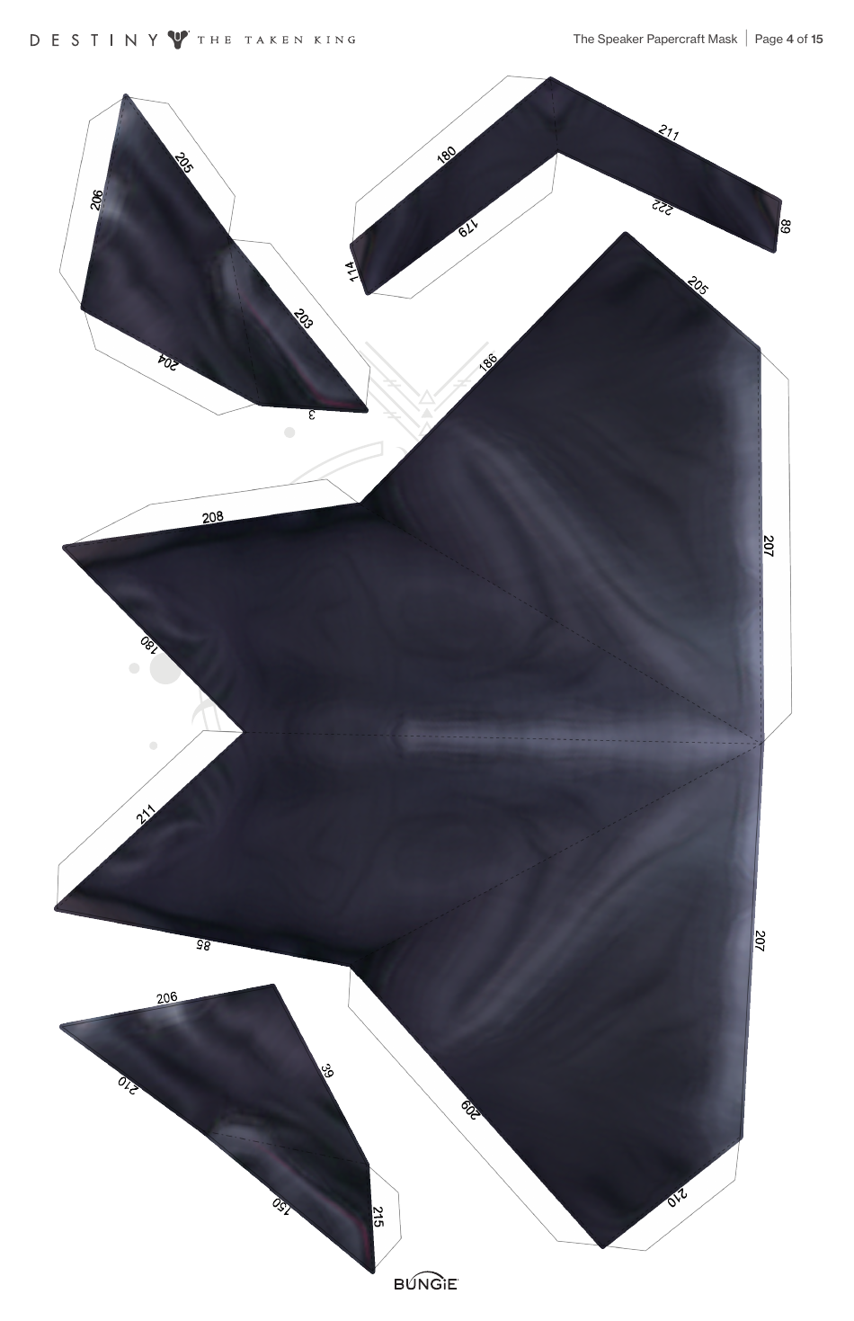 Destiny Oryx Mask Template, Page 5