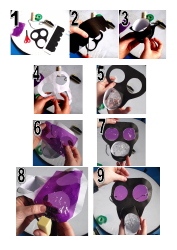 Pretend Gas Mask Template, Page 2