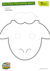 Farm Animal Mask Templates, Page 3
