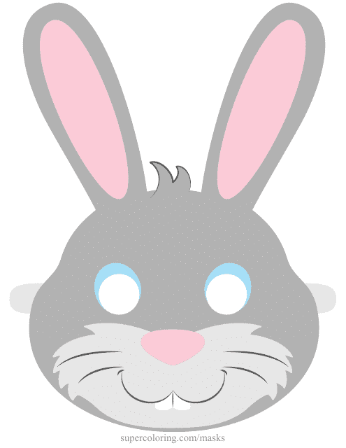 Rabbit Mask Template