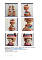 Rainbow Bear Crochet Pattern, Page 5