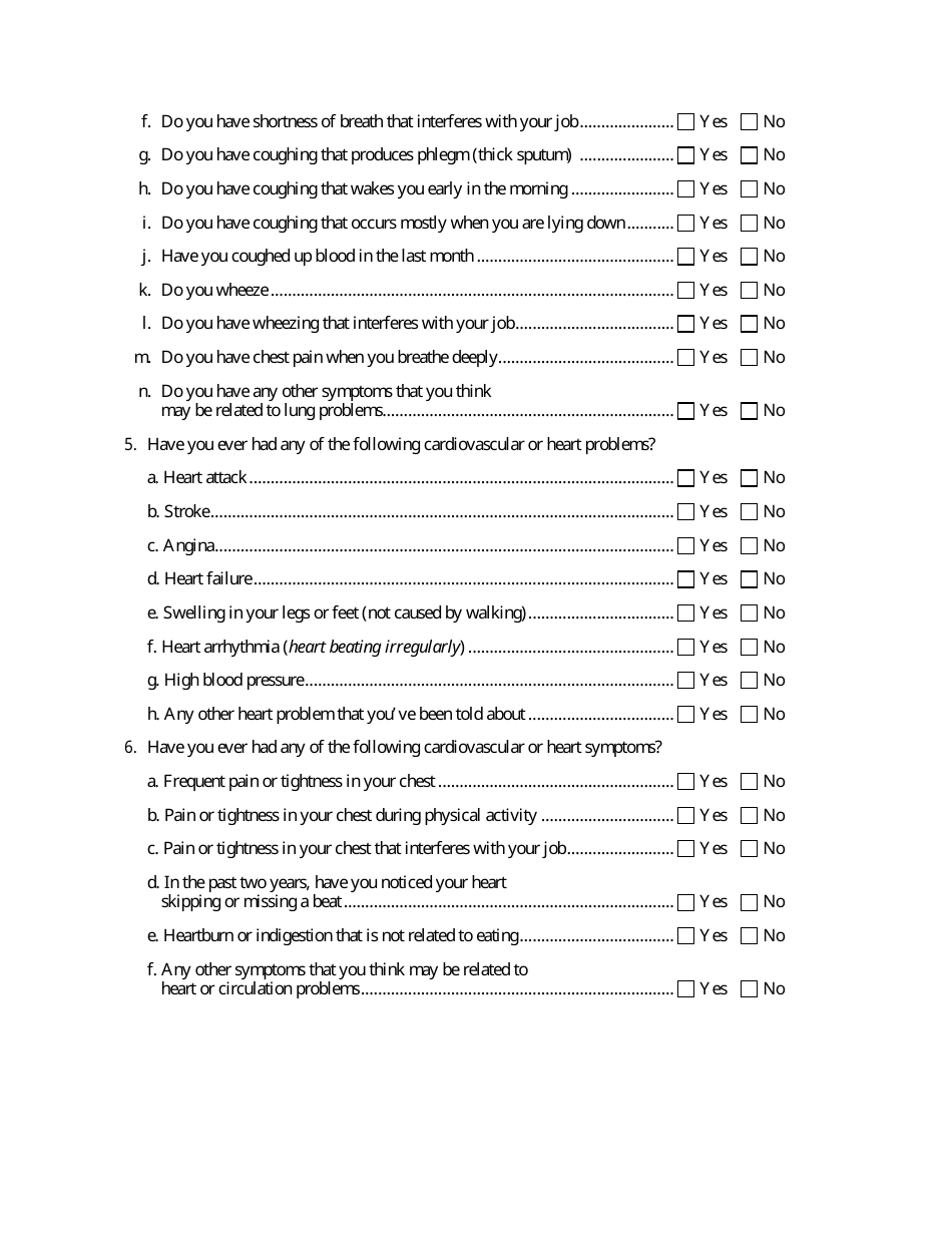 Respiratory Protection Program for Employees Who Choose to Wear Respirators - Oregon, Page 13