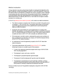 Respiratory Protection Program for the Voluntary Use of Respirators - Oregon, Page 3