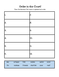 Parts of Speech Activity Worksheet, Page 13