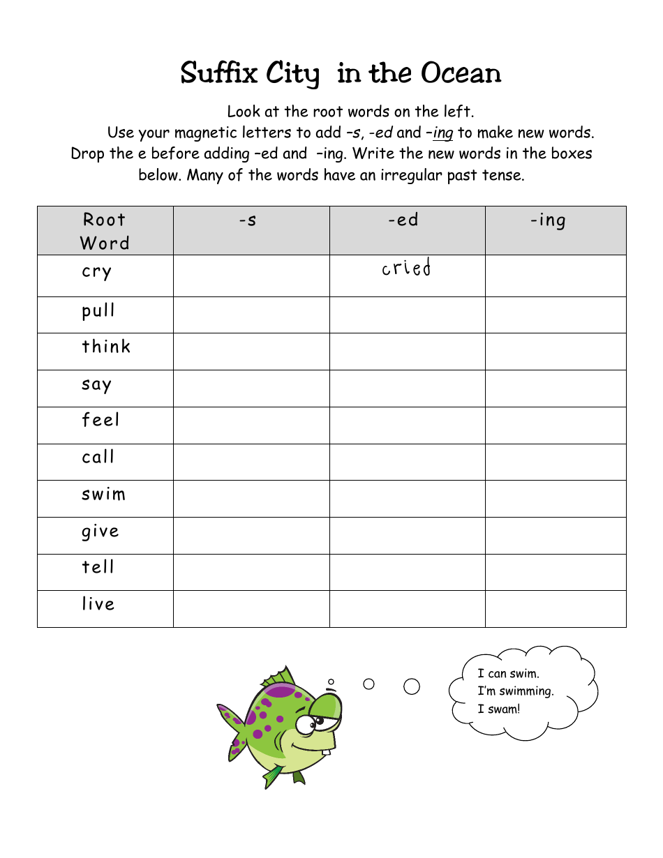 Parts of Speech Activity Worksheet, Page 17