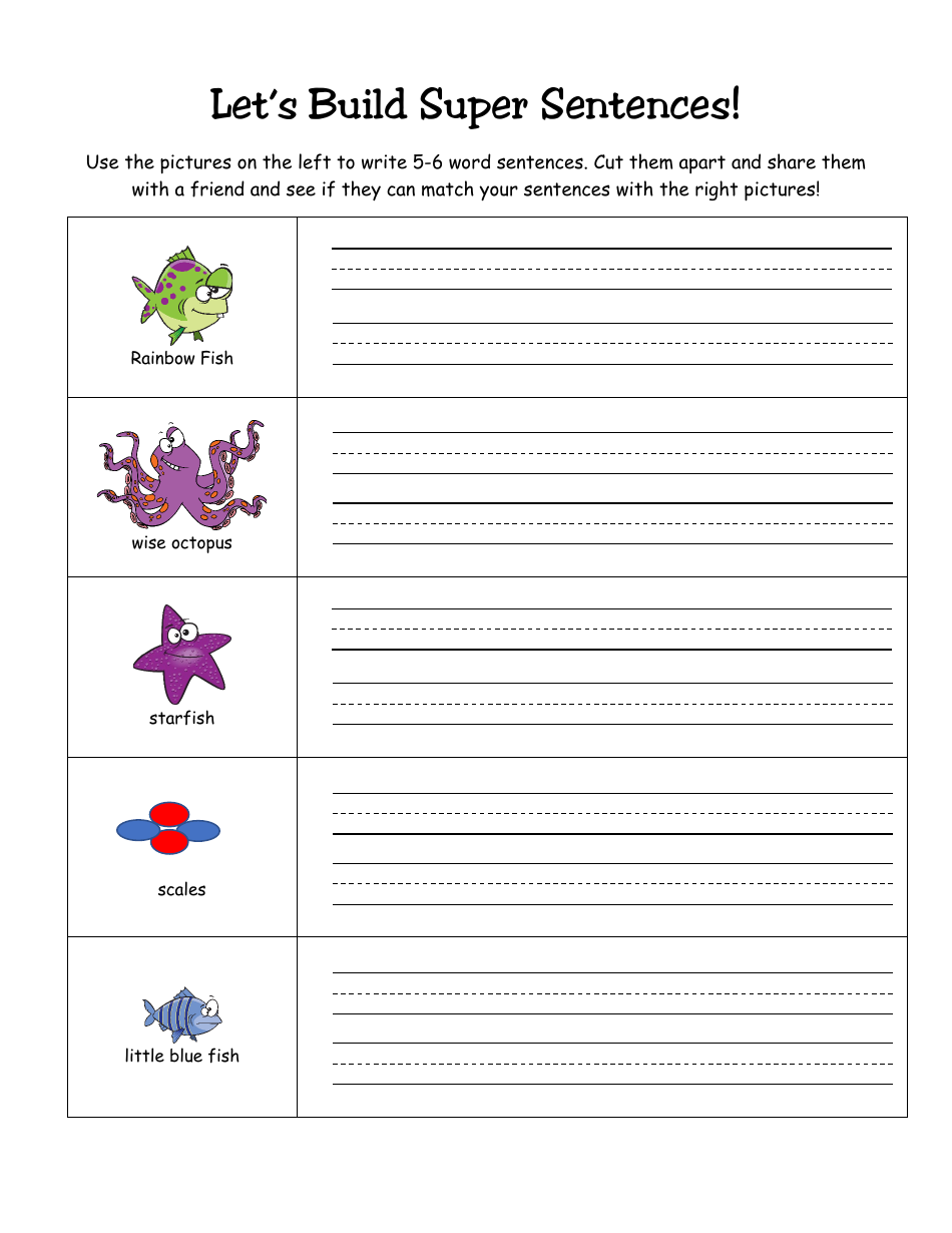 Parts of Speech Activity Worksheet, Page 20
