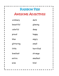 Parts of Speech Activity Worksheet, Page 5