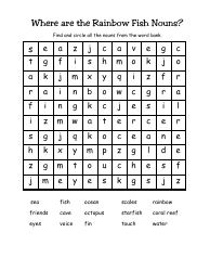 Parts of Speech Activity Worksheet, Page 8