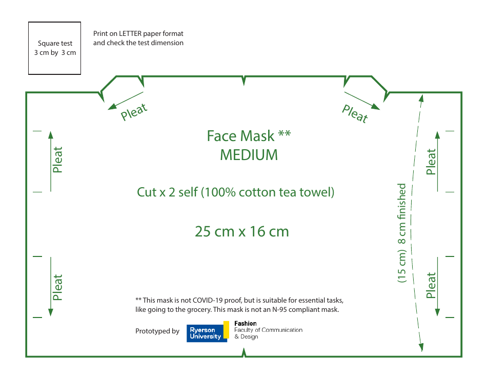 Diy Surgery Mask Templates, Page 3