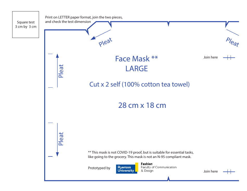 Diy Surgery Mask Templates, Page 4