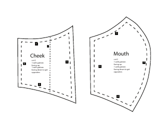 Face Mask Template - Adult, Page 2