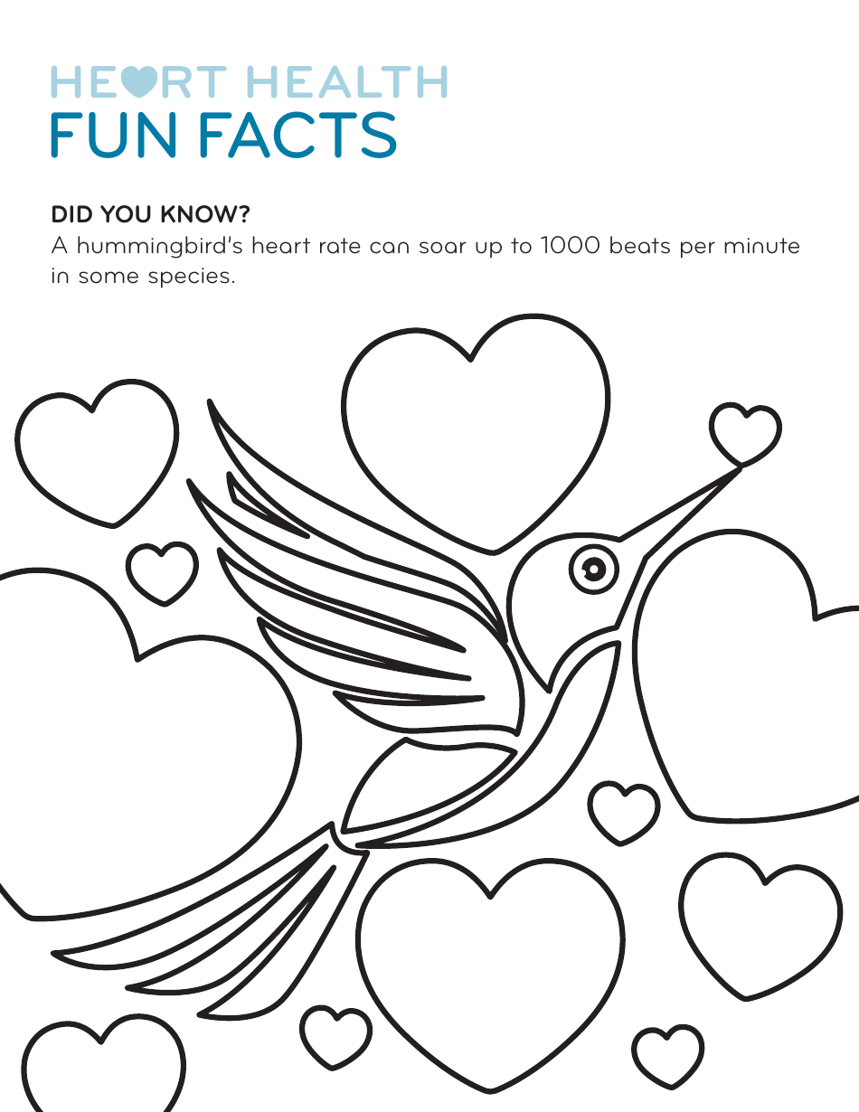 Heart Health Worksheet, Page 3