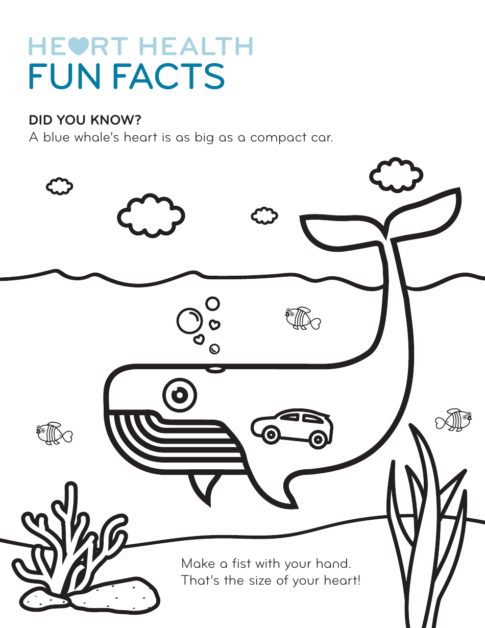Heart Health Worksheet, Page 4