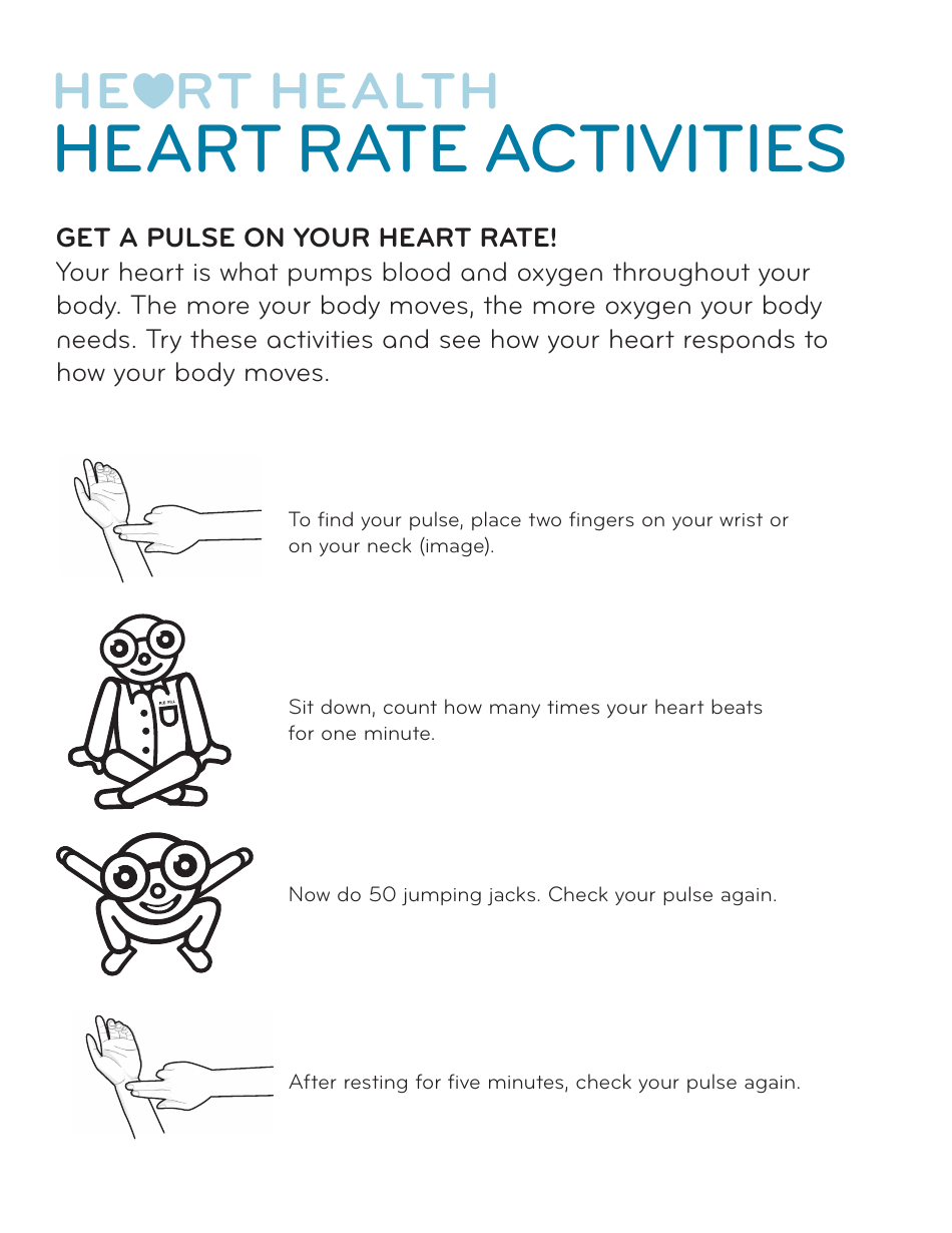 Heart Health Worksheet, Page 8
