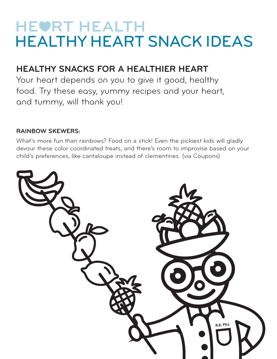 Heart Health Worksheet, Page 9