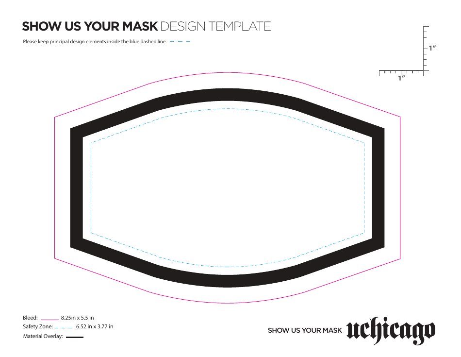 Mask Design Template, Page 1