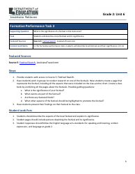 Social Studies - Grade 2, Unit 6 - Festivals - Louisiana, Page 6