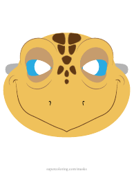 Document preview: Turtle Mask Template