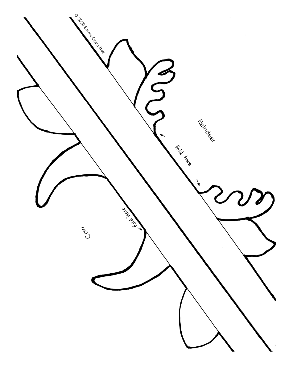 Christmas Pageant Costume Templates, Page 5