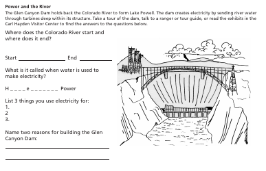 Glen Canyon National Recreation Area Junior Ranger Booklet, Page 10