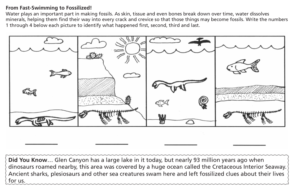 Glen Canyon National Recreation Area Junior Ranger Booklet, Page 5