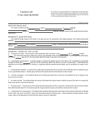 Flexible-Cash Crop Lease Agreement Template, Page 4