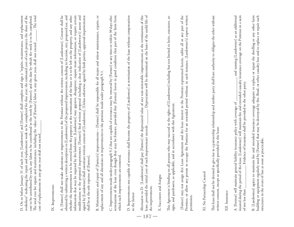 Sample Lease Agreement Form - Vermont, Page 4