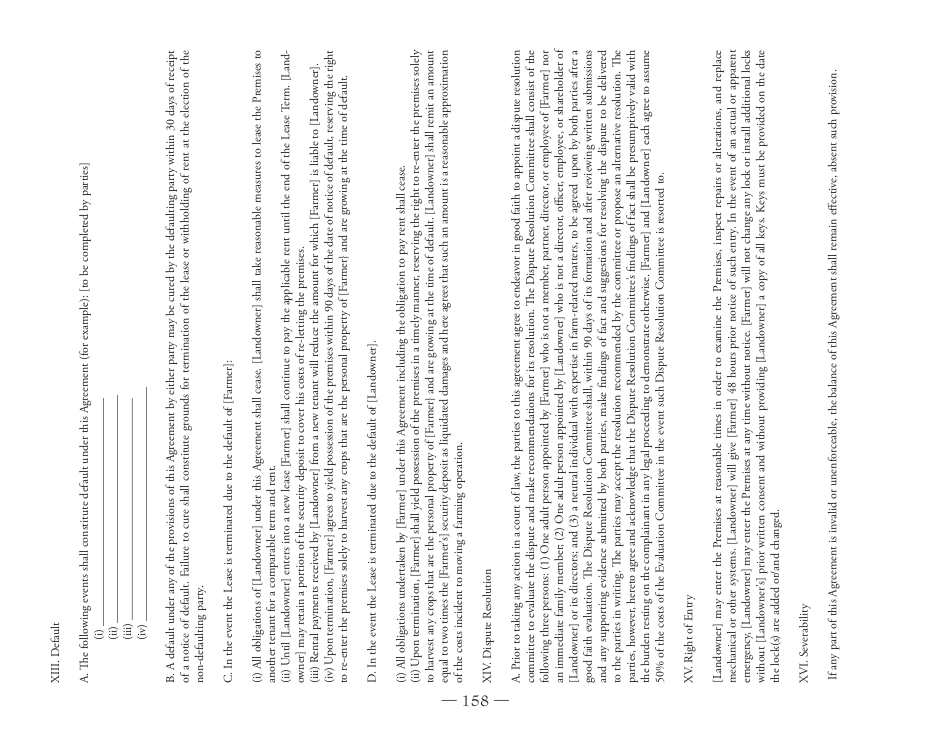 Sample Lease Agreement Form - Vermont, Page 5