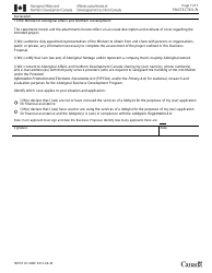 Form 81-008E &quot;Business Proposal Form&quot; - Canada, Page 7