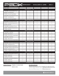 Chest and Back P90x Worksheet, Page 2