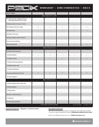 Chest and Back P90x Worksheet, Page 4