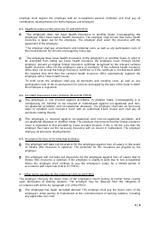 &quot;Employment Contract Standard Form - According to the Pheo&quot; - Switzerland, Page 5