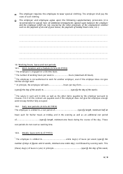 &quot;Employment Contract Standard Form - According to the Pheo&quot; - Switzerland, Page 6