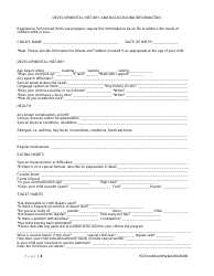 Family Child Care Enrollment Packet, Page 4